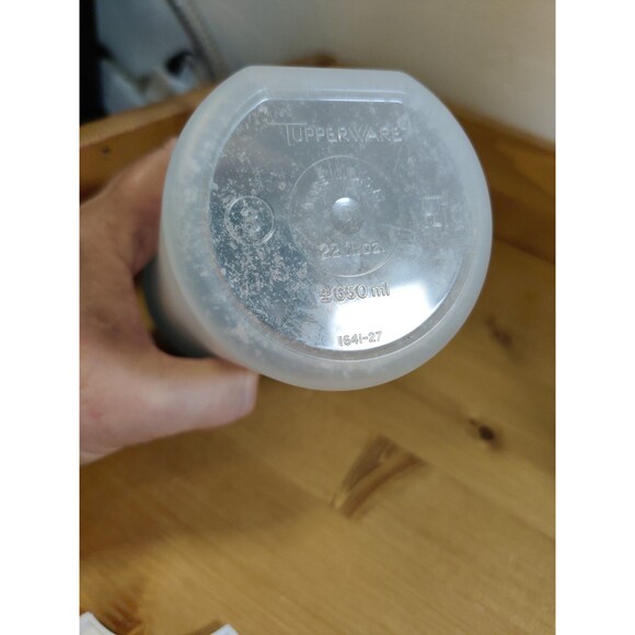 Tupperware Round Modular Mates Set of 4 Hunter Green Lid Shaker Portion Measure - Picture 11 of 14